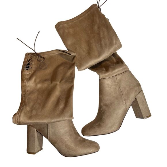 Chinese Laundry Taupe King Over the Knee Boot 7.5 New - Picture 10 of 12